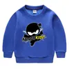 Suéter infantil de color liso para otoño e invierno, transfronterizo, estilo occidental, nuevo abrigo de invierno cálido acolchado de terciopelo para niños grandes