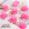 Acessórios de Flor de Resina 19mm Flor de Rosa Artesanal DIY Capa de Celular Acessórios de Cabelo Artesanato Decoração para Sapato Chapéu
