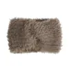 Diadema Cruzada de Peluche Transfronteriza Europea y Americana, Diadema Cálida y a Prueba de Frío, Gorro Protector para Orejas de Otoño e Invierno, Gorro de Lana Tejida