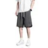Pantalones Cortos Versátiles para Hombre, Pantalones Finos de Verano, Shorts de Playa, Pantalones Deportivos Casuales Sueltos Simples, Pantalones de Cinco Puntos