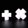 Conector de PVC personalizado de cuatro vías de diámetro igual, Accesorios para tuberías de cuatro vías planas de ingeniería de venta caliente transfronteriza, Accesorios de junta para tuberías de agua de plástico engrosado