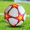 Club de Entrenamiento de Competición Escuela de Fútbol Institución Exportación Transfronteriza Balón de Fútbol de Cuero No. 1-5 Fútbol para Niños y Adultos