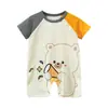 Traje de una pieza de verano para bebé Clase A Traje súper lindo para gateo de bebé Tesoro de hombre Tesoro de mujer Delgado Holgado Transpirable Estilo coreano
