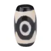 Nuevo Dios de la Riqueza Invisible Tianzhu diy Ágata de Tíbet diente de tigre blanco y negro accesorios de joyería hechos a mano al por mayor al por mayor