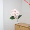 90 piezas de flores de hortensia de mariposa artificiales para sala de estar, de tallo largo, disponibles en múltiples colores, con capas florales llenas y ricas
