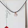 Diy26 Collar con Colgante de Letra Inglesa Estudiante Femenina Pareja Coreana Novia Enviar Novio Cadena Clavícula Cadena de Cuello
