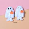Nuevos Accesorios de Resina de Calabaza Fantasma de Halloween para DIY Funda de Teléfono de Gel de Crema Pasador Taza de Agua Pegatina Decorativa
