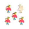 Acessórios para Joias de Liga DIY Estampados Animal Marinho Tubarão Tartaruga Concha Pingente Pulseira Colar Pingente W488