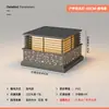Lámpara de Poste Estilo Nuevo, Lámpara de Poste para Portón de Villa Alimentada por Energía Solar, Lámpara de Patio Exterior, Lámpara Superior para Poste de Valla, Luminaria de Poste Impermeable