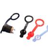 Suministro de Conector DC Impermeable DC-025M con Tapa Impermeable, Tapa Impermeable Especial para Conector DC, Cubierta Impermeable Respetuosa con el Medio Ambiente