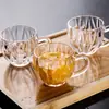 KTZB115 lizun taza con asa pequeña para el hogar, desayuno, postre, vaso con asa, gran capacidad engrosada, taza para bebidas, taza de agua