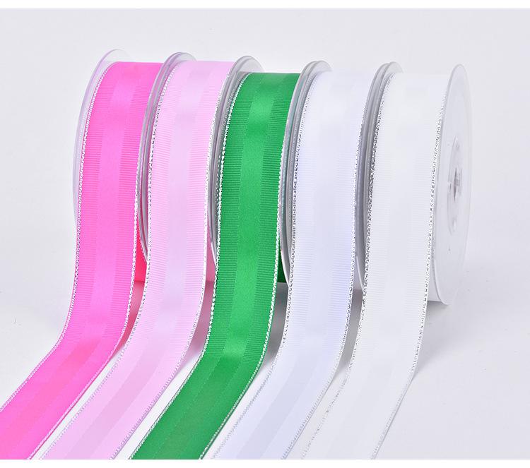 罗纹银边色丁带_05