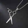 Joyas de Árbol de Personalidad Retro de Moda Calavera Acero Inoxidable Collar para Hombre Hip-Hop Colgante de Cruz Moda