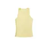 Top regata sexy sem mangas estilo americano, camisole curta de cintura alta justa ao corpo, shorts esportivos fitness de cintura baixa com cordão que abraçam o quadril