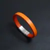 Pulsera de cuero con hebilla magnética de acero inoxidable para hombre, estilo retro, sencilla y combinable, de estilo europeo y americano, ideal para llevar a cualquier parte.