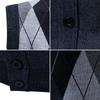 Comercio Exterior Transfronterizo 2026 Nueva Moda Masculina Casual Suéter Tejido Chaqueta de Moda Personalidad Amazon Aliexpress