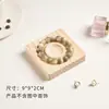 Placa de Diseño de Cuentas Exhibidor de Joyería Exhibidor de Pulseras Accesorio de Atrezo para Fotografía Bandeja Placa de Circunferencia de Muñeca con Cuentas
