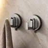 Gancho para ropa de lujo ligero de ventosa para pared, gancho de pared de vacío sin perforaciones para baño, cocina y detrás de la puerta, gancho sin rastro