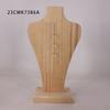 Estante para Joyería de Base de Madera Retro Yijia Estante Multifuncional para Exhibición de Joyería Estante de Almacenamiento para Collares, Pulseras y Relojes