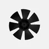 Ventilador Pequeño Violento de ABS 49-7B con Siete Aspas, Tamaño 49x20mm, Aspa de Ventilador Turbina de Alta Velocidad de 7 Aspas