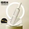 Paraguas plegable totalmente automático con un tacto de alta gama, adecuado tanto para uso soleado como lluvioso, sombrilla con revestimiento negro para protección UV