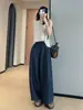 Elegante chaleco de punto sin mangas en capas de Tencel-lino con abertura trasera y botones de concha para mujer, nuevo modelo 2026