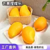Pelota antiestrés de mango simulado, un gadget para aliviar el estrés, una pelota antiestrés con forma de verdura de rebote lento, un juguete de broma para niños, un producto popular transfronterizo