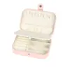 Caja de Almacenamiento Transfronteriza Portátil para Viajes Multicapa para el Hogar Caja de Joyería para Collares y Pendientes