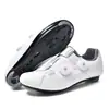 Conjunto de Sapatilhas de Ciclismo com Travas Novo 2025, Sapatos de Bicicleta com Solado Rígido Transfronteiriços, Sapatilhas de Mountain Bike com Travas, Sapatos de Ciclismo Masculinos Sem Travas