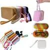 Bolsa Cosmética Versátil de Silicone Transfronteiriça Bolsa de Armazenamento Portátil Transversal Moda e Fofa à Prova D'água Dopamina Bolsa Carteira de Moedas