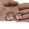 Cristal Blanco Altamente Transparente Hemisférico Gema del Tiempo Parche Venta Directa de Fábrica Redondo de Vidrio Hemisférico Imán para Refrigerador Accesorios DIY