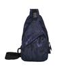 Venta al por mayor de fábrica bolsa diagonal de nailon para hombre letras en inglés bolsa de pecho para niños impresión de alto sentido bolsa de hombro deportiva hombre