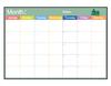 Em estoque Soft Magnetic Message Board Office Erasable Monthly Schedule Magnetic Removal Repeated Writing Refrigerator Stickers