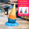 Ornamentos Grandes de Sorvete Simulado Escultura de Sobremesa ao Ar Livre Decoração de Macaron Donut Cone Loja de Bebidas Geladas Fibra de Vidro