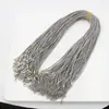 1,5/2mm 45cm Corda de Colar Fio de Cera Coreano Fecho Lagosta Corrente Extensora Corda Feito à Mão Acessórios DIY Venda Quente Transfronteiriça