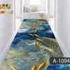 Alfombra de piso 3D para hotel, alfombra de corte de piso, entrada de puerta, pasillo, pasillo, escaleras, tira, alfombra de casa, hotel