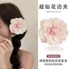 Nuevos Colores Flor Phalaenopsis Pinza de Pato Pinza para el Cabello en la Parte Posterior de la Cabeza para Mujer Pinza Horizontal Lateral Pasador