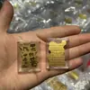 Pegatinas para Teléfono de Lámina Dorada con Oro Puro 999, Traen Riqueza y Prosperidad, Pegatinas de Princesa para Hacerse Rica, Regalos Promocionales para Atraer Clientes