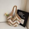 Estilo Preguiçoso Deslocamento Litorâneo Moda Ombro Único Férias Design de Nicho Feminino Casual Bolsa de Axila Bolsa Tote de Grande Capacidade