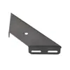 Código de ángulo de cama grande/Soporte de estante de alta resistencia/Conector de cama/Soporte de esquina/Accesorios para marco de cama/Código de ángulo negro para marco de fila