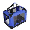 Jaula para Mascotas Jaula para Coche Perrera Tienda Mochila para Gatos para Salir Jaula Plegable Portátil Jaula de Carrera Habitación de Parto Teddy Dorado