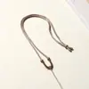 Novo Estilo Elegante Pingente de Buda Pingente de Jade Colar Corda Ágata Trançada Colar com Corda Feito à Mão Corda Trançada de Alta Qualidade