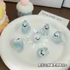 Llavero de fantasma de gelatina de Halloween, colgante de elfo luminoso de dibujos animados 3D, accesorio para mochilas de parejas y amigos