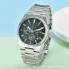 Nuevo Reloj de Cuarzo para Hombre 2024 Alta Calidad Tianjia Casual Seis Manecillas Calendario Correa de Acero