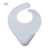 Babero triangular para bebé, de silicona, impermeable, de 60 g, para bebé, sin lavado, para verano.