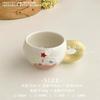 Plato Lindo Taza de Cerámica para el Hogar Taza de Cerámica de Gama Alta Estilo Ins Plato para Snacks Bocadillos Taza para el Té de la Tarde
