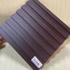 Fibra de Madera de Bambú Rejillas Sólidas Pvc Ecológico Panel Gran Muralla Decoración de Pared Wpc Material de Techo Venta al por Mayor
