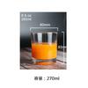 Taza Recta de Vidrio Redonda de Gran Capacidad Engrosada Taza para Jugo Taza para Enjuague Bucal y Cepillado de Dientes de Hotel Taza Recta de Vidrio para Tenis de Mesa
