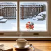 Bolsa de regalo de pájaro pequeño pintado navideño fun-JD208 decoración electrostática para ventana de cristal de ventana de exterior embellecimiento del hogar