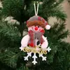 Adornos de Tela Navideños, Muñecos Navideños Pequeños, Pequeñas Decoraciones Colgantes, Colgantes para Árbol de Navidad, Artículos Decorativos, Colección de Colgantes Pequeños para Regalo
